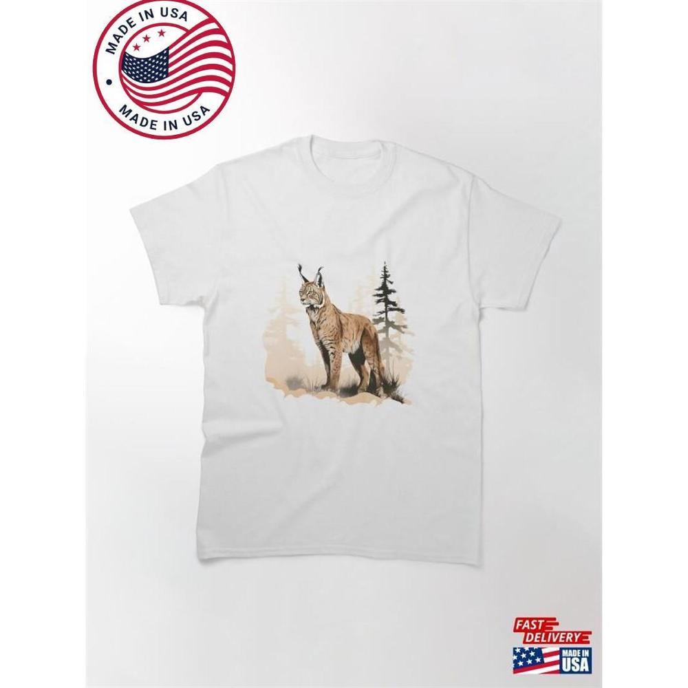 Eurasian Lynx Classic T-Shirt Unisex